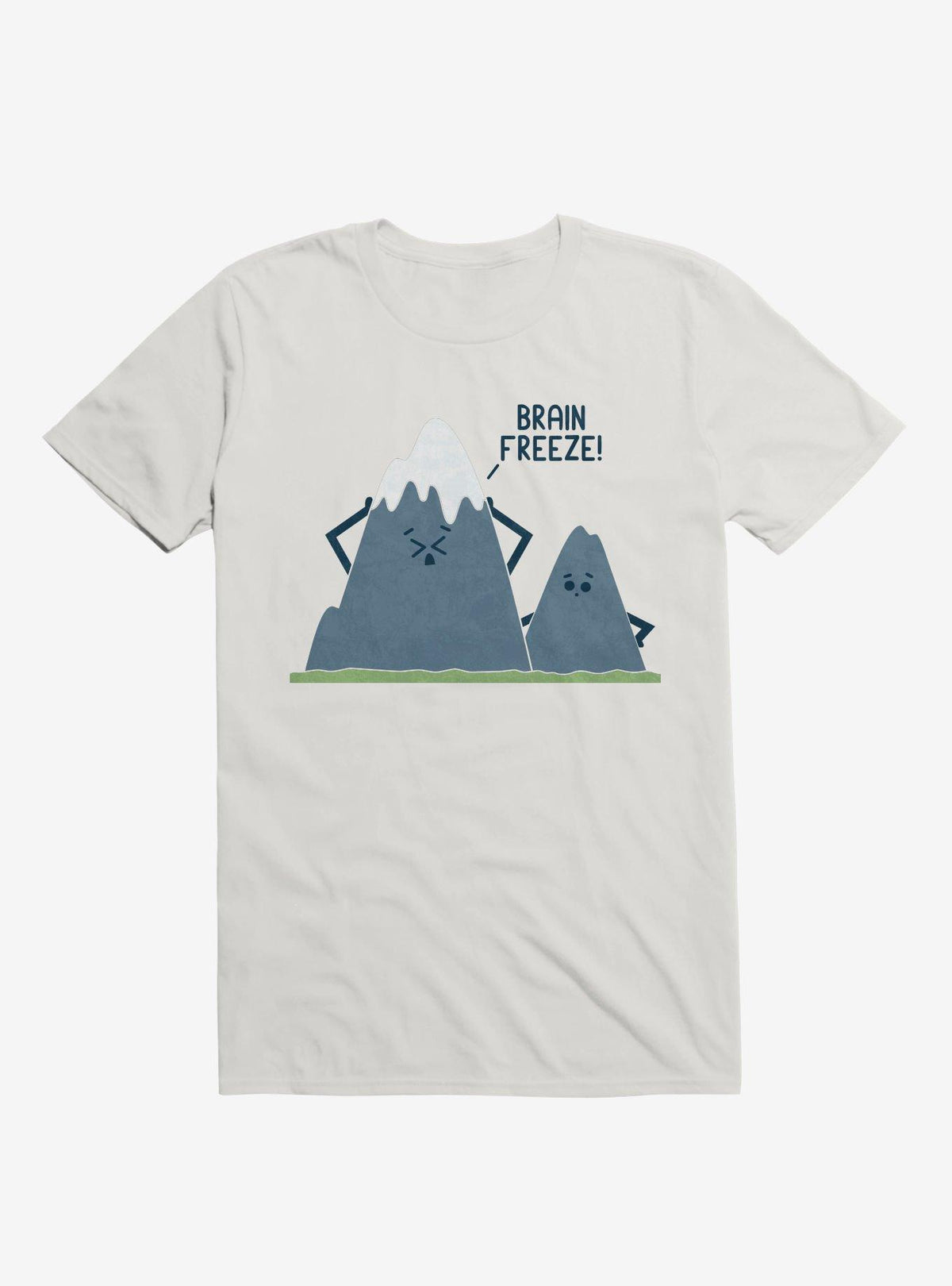 Brain Freeze Mount Everest White T-Shirt