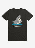 Moody Shark Faaark Black T-Shirt
