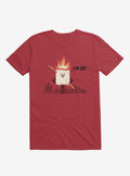 I'm OK Campfire S'more Red T-Shirt