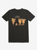 It Was Pizza Night Scary Story Black T-Shirt