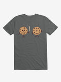 Cookhees Cookie Murder Charcoal Grey T-Shirt