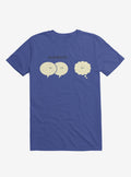 An Introvert Speech And Thought Bubbles Royal Blue T-Shirt