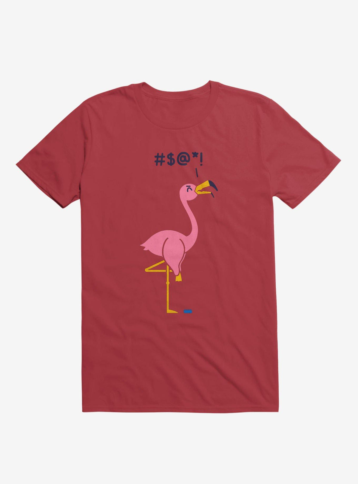 Ouch Flamingo Red T-Shirt
