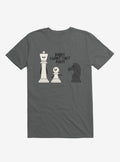 Daddy I Want That Pony Chess Pieces Charcoal Grey T-Shirt