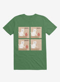 Purrhaps Mischievous Cat Irish Green T-Shirt