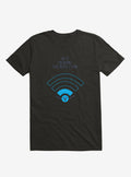 Angry Wi-Fi Hey I'm Doing The Best I Can Black T-Shirt