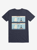 Moby Dick Moby Nice Navy Blue T-Shirt