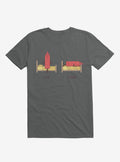 Opposites Ketchup Ketchdown Charcoal Grey T-Shirt