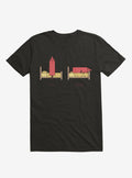 Opposites Ketchup Ketchdown Black T-Shirt
