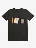 I Told You Math Was Scary Black T-Shirt