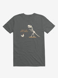 Chicken I Used To Be Bad Charcoal Grey T-Shirt