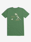 Chicken I Used To Be Bad Irish Green T-Shirt