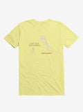 Chicken I Used To Be Bad Corn Silk Yellow T-Shirt