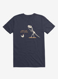Chicken I Used To Be Bad Navy Blue T-Shirt