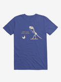 Chicken I Used To Be Bad Royal Blue T-Shirt