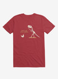 Chicken I Used To Be Bad Red T-Shirt
