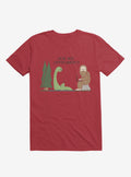 We're Into Cryptocurrency Mythical Creatures Red T-Shirt