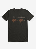 Know Your Birds A Kiwi Or Bird Roasting Marshmallow Black T-Shirt