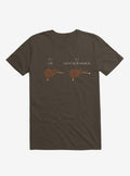 Know Your Birds A Kiwi Or Bird Roasting Marshmallow Brown T-Shirt