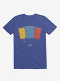 Lit Books Royal Blue T-Shirt