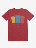 Lit Books Red T-Shirt
