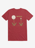 Mind Blown Dandelion Red T-Shirt