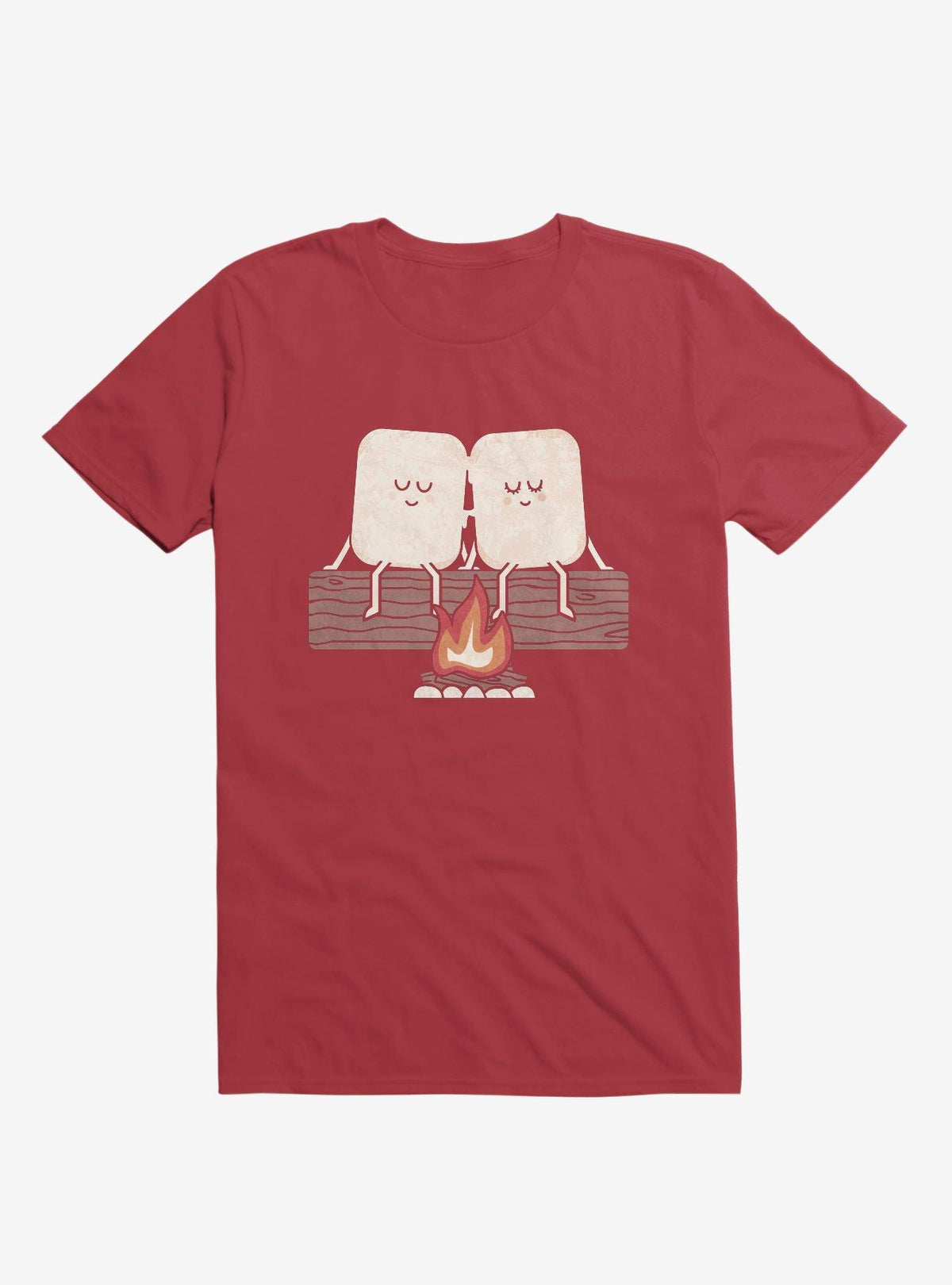 I Melt With You Marshmallows Red T-Shirt