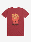 Nospotatu Vampire Fries Red T-Shirt