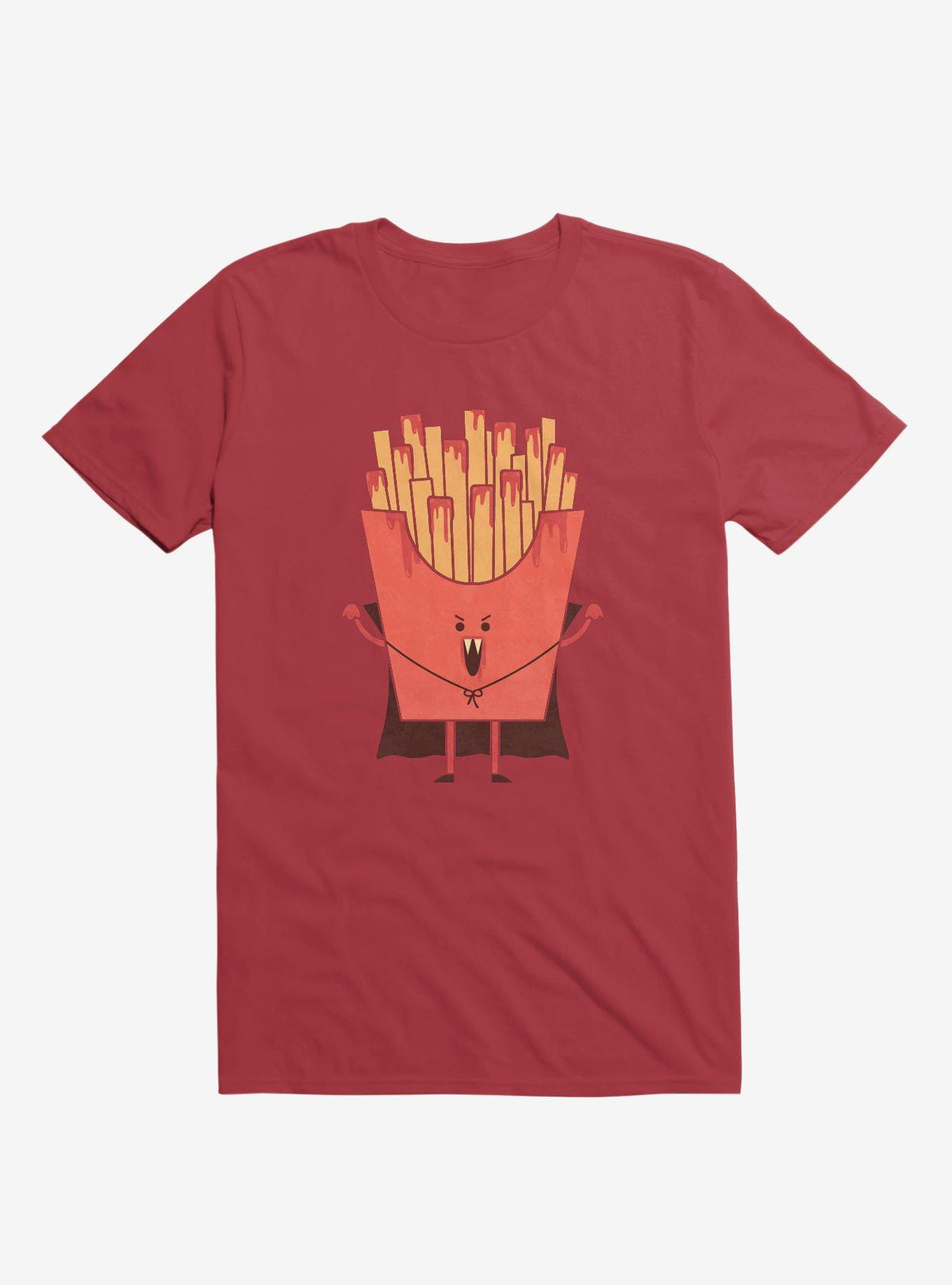 Nospotatu Vampire Fries Red T-Shirt