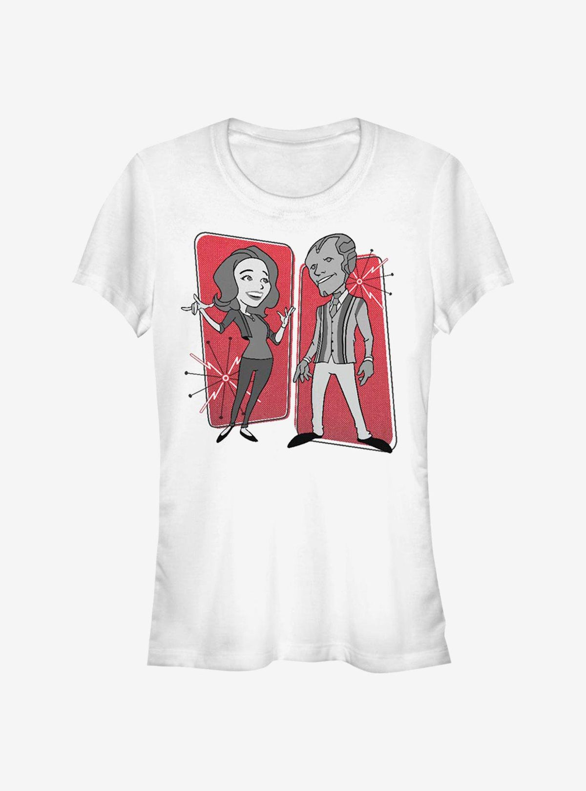 WandaVision Retro Panels Girls T-Shirt