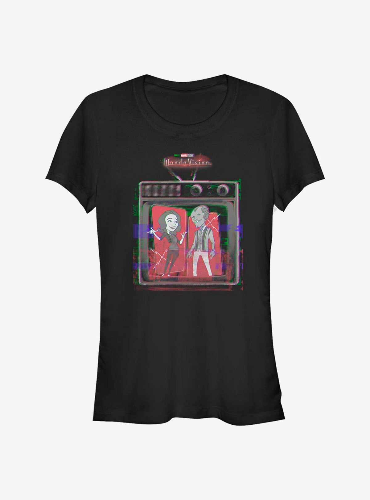 WandaVision Retro Television Girls T-Shirt
