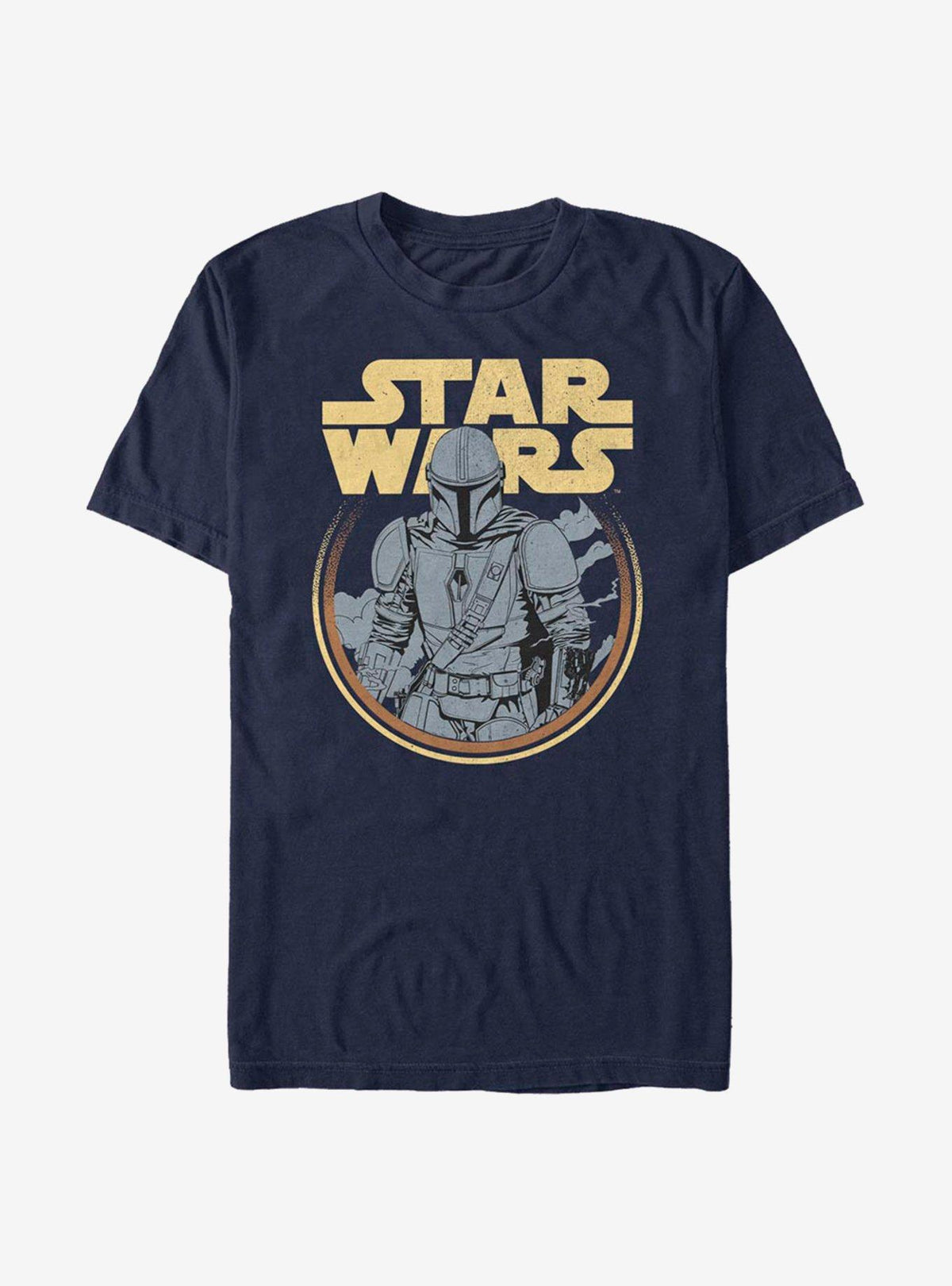 Extra Soft space adventure The Mandalorian Retro Mando T-Shirt