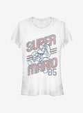 retro platform gamer Retro Bro Girls T-Shirt