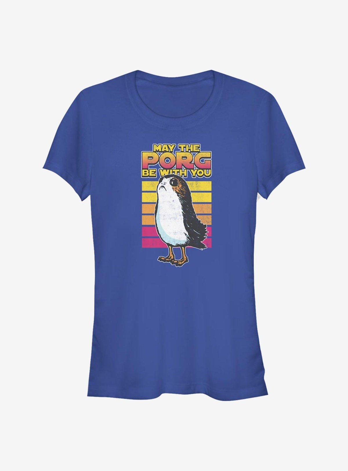 space adventure The Last Jedi Retro Porg Girls T-Shirt