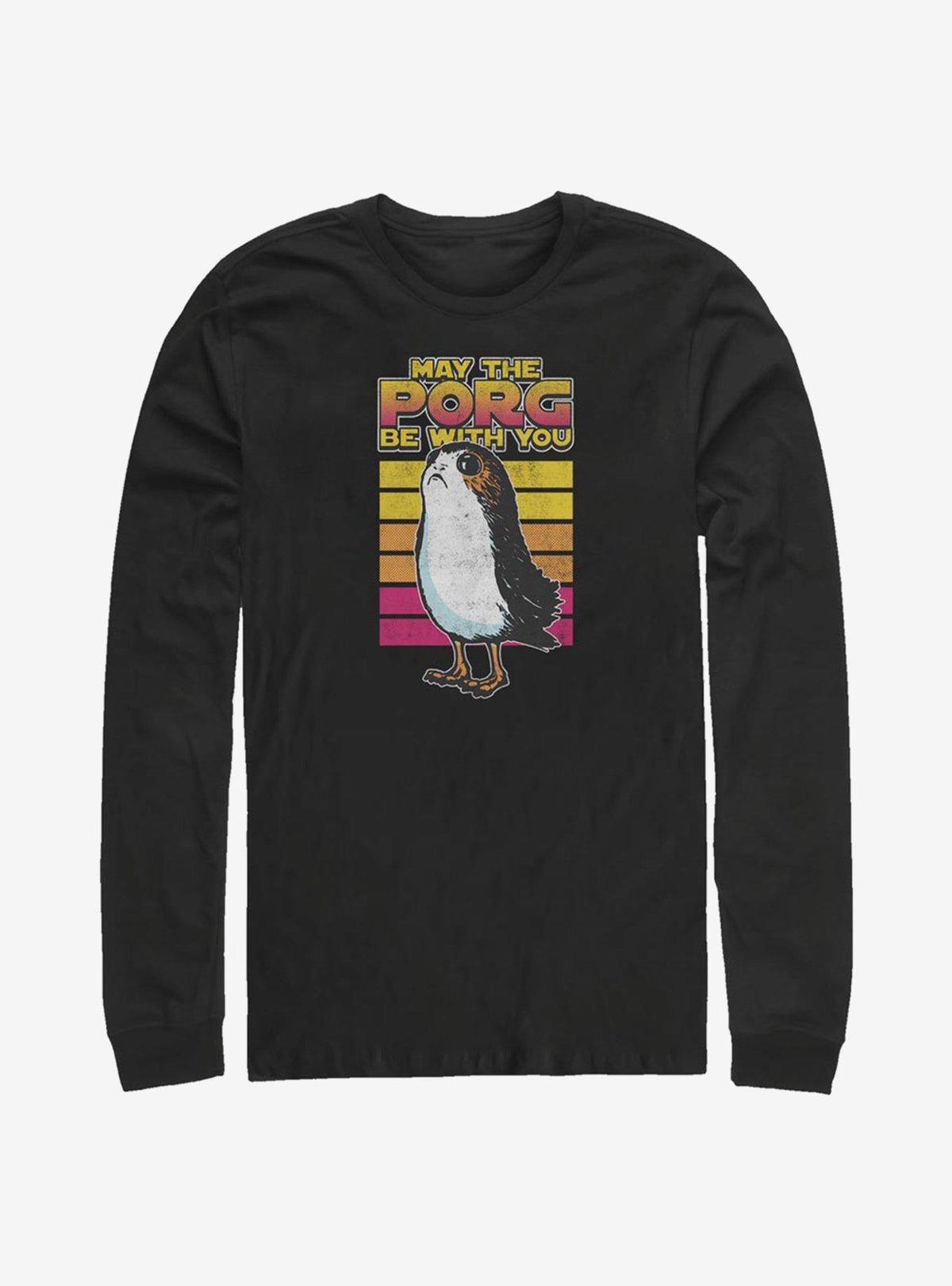 space adventure The Last Jedi Retro Porg Long-Sleeve T-Shirt 2