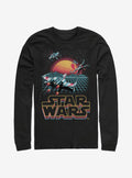 space adventure Retro X-Wing Long-Sleeve T-Shirt