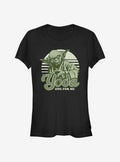 space adventure Yoda One Retro Girls T-Shirt