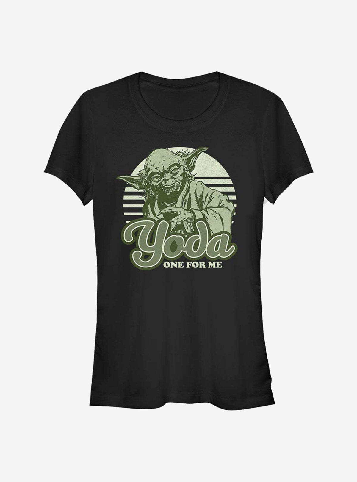 space adventure Yoda One Retro Girls T-Shirt