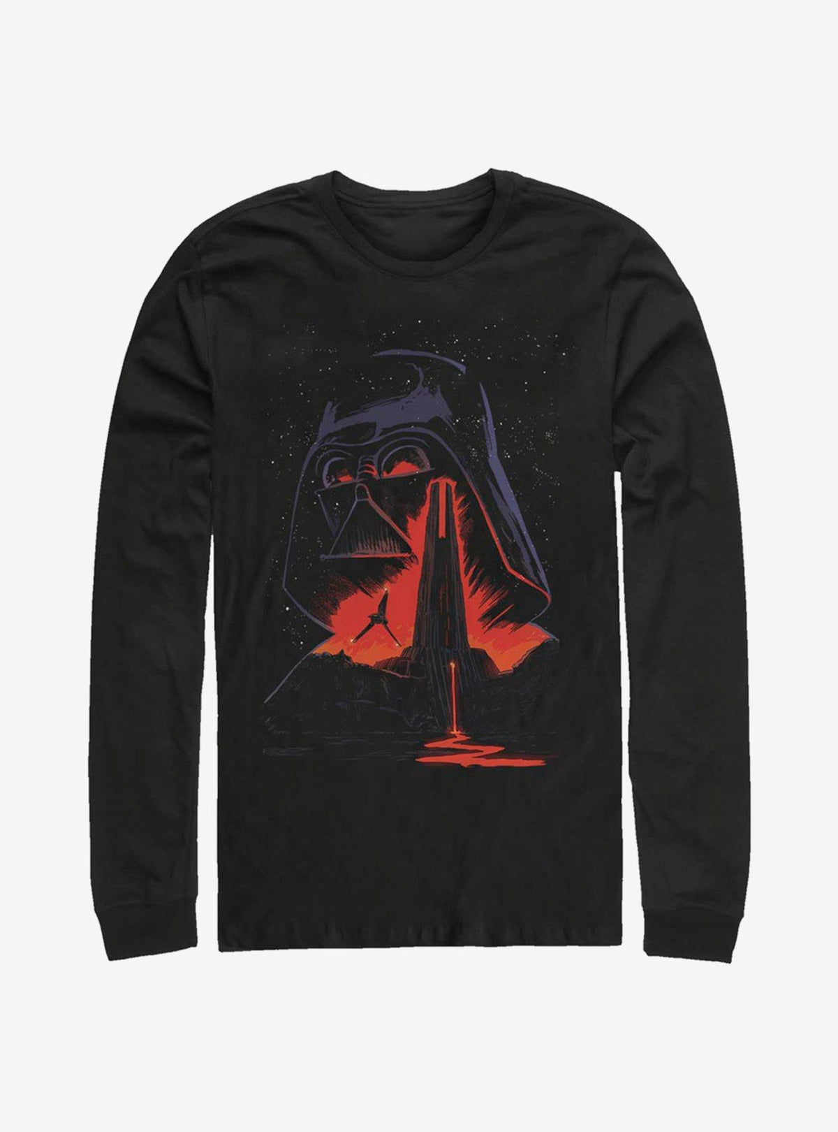 space adventure Vader's Castle Long-Sleeve T-Shirt