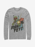 space adventure Retro Boba Long-Sleeve T-Shirt 2