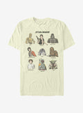 space adventure Retro Character Cast T-Shirt