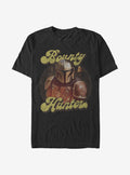 space adventure The Mandalorian Bounty Hunter Retro T-Shirt