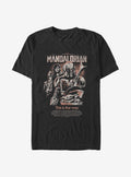 space adventure The Mandalorian Retro Pop Poster T-Shirt