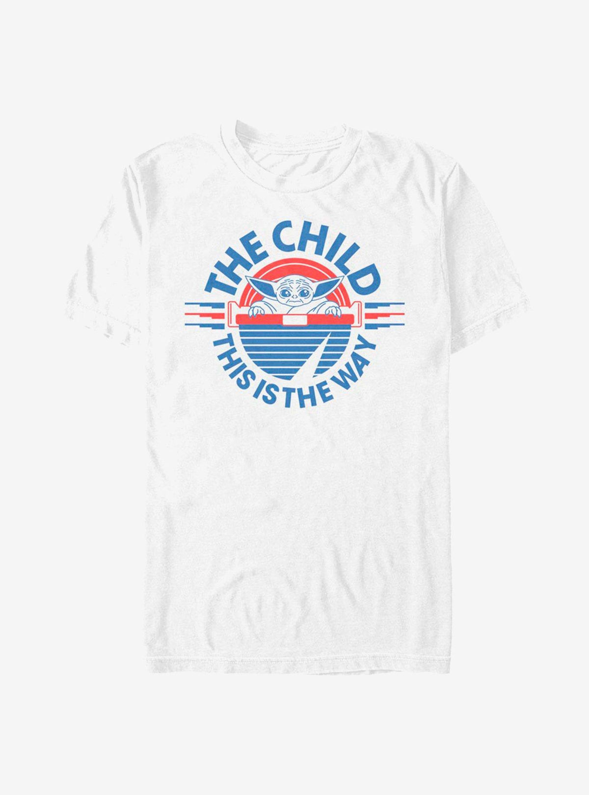 space adventure The Mandalorian The Child Retro T-Shirt 2