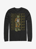 space adventure Bossk Retro Name Long-Sleeve T-Shirt