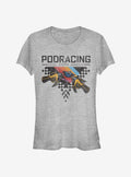 space adventure Retro Podracing Girls T-Shirt