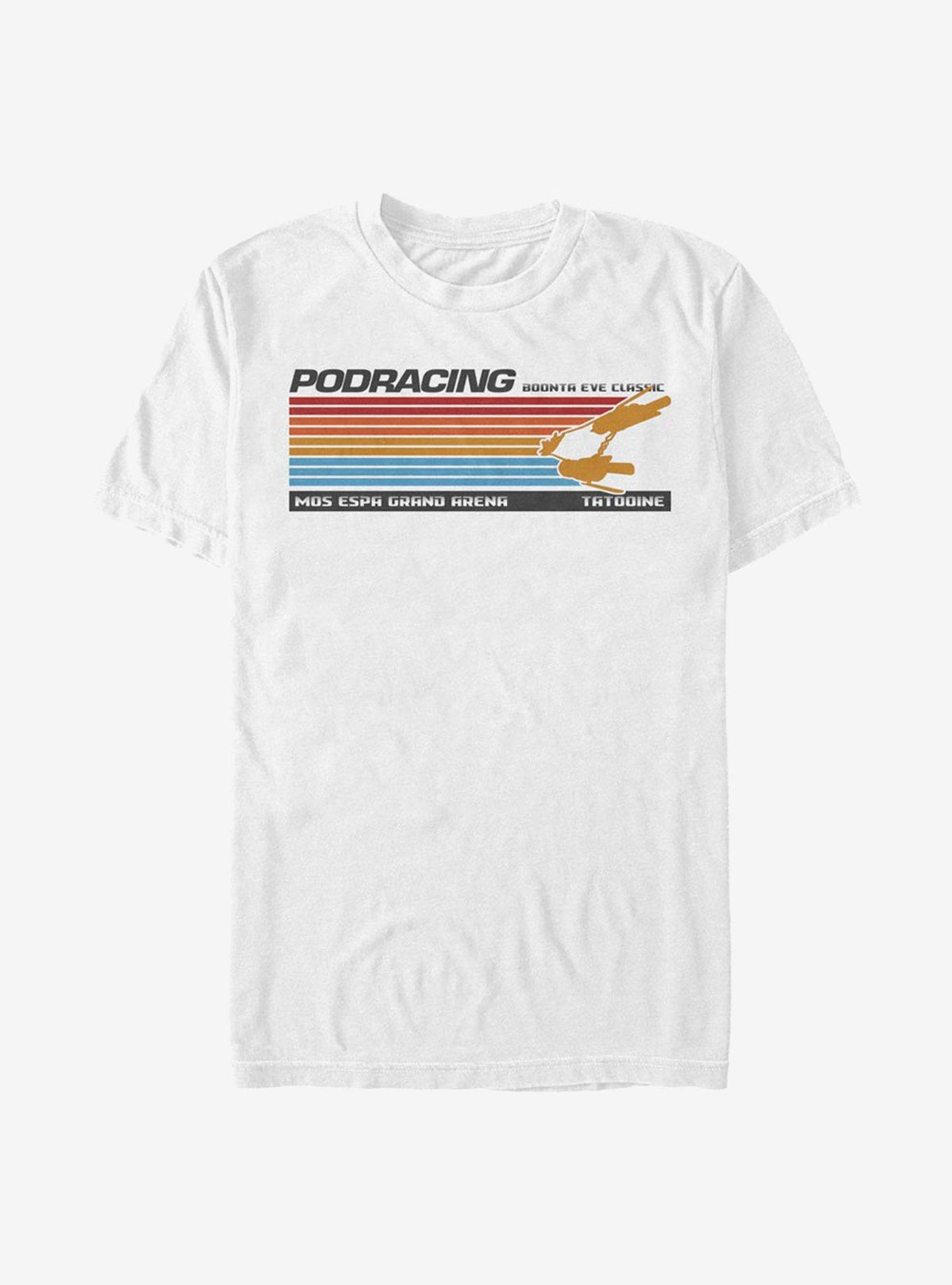 space adventure Retro Line Podrace T-Shirt