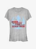 space adventure The Rise Of Skywalker Rebel Leader Girls T-Shirt