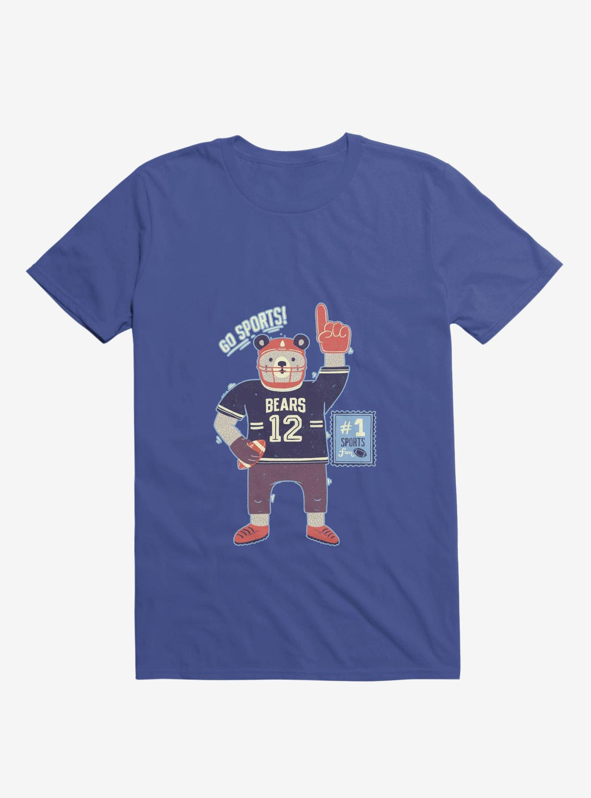 American Football Bear T-Shirt 2