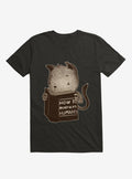 Cat Book How To Manipulate Humans T-Shirt 2
